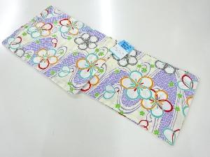 未使用品　流水に梅模様浴衣